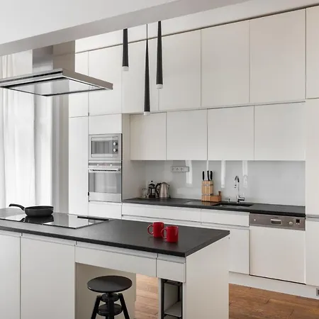 Contemporary In New Town By Days * Prague